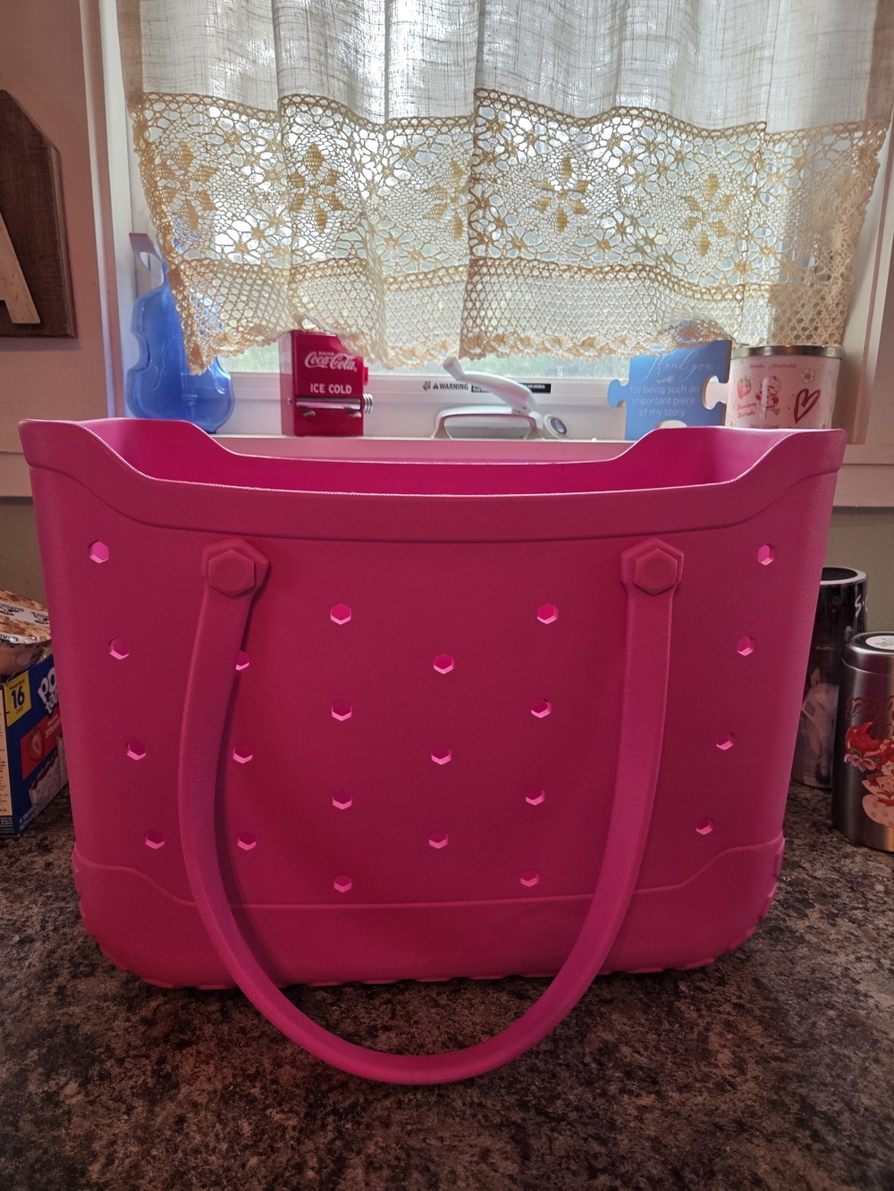 Hot Pink Women's Tote Bag - Unbranded Classic Carryall